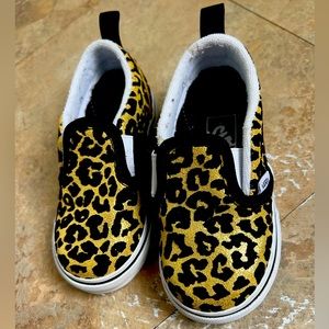 Toddler Cheetah Vans
